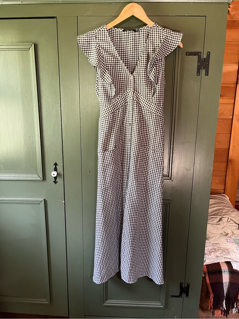Anthropologie - Doe & Rae Cotton Gingham Dress